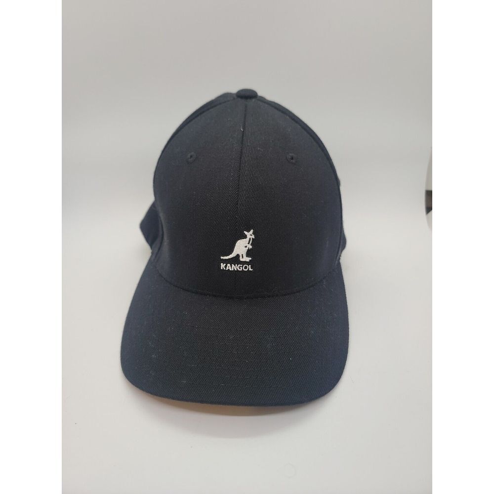 Kangol Baseball Cap Wool Flexfit Classic Color Black Size L/XL Hat